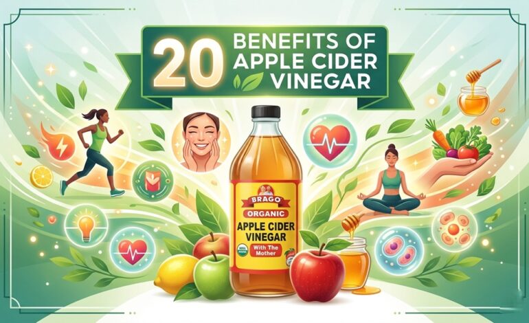 20 Benefits of Apple Cider Vinegar on an Empty Stomach – What Happens to Your Body?