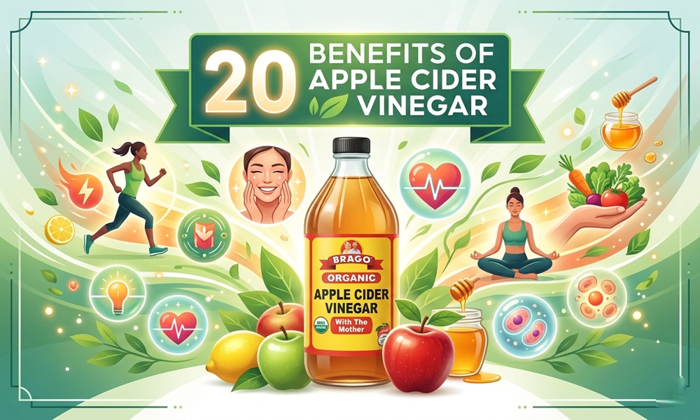 20 Benefits of Apple Cider Vinegar on an Empty Stomach – What Happens to Your Body?